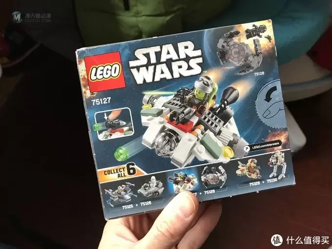 乐高这个大坑 篇三十三：#晒单大赛#LEGO 乐高 Star Wars 75127 幽灵战机