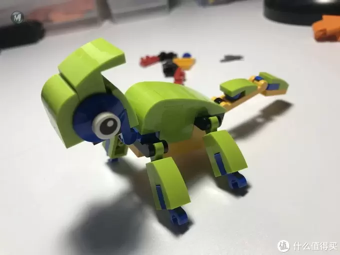 双11买了就要晒-乐高篇 篇四：#晒单大赛#LEGO 乐高 30477 Chameleon 七彩变色龙