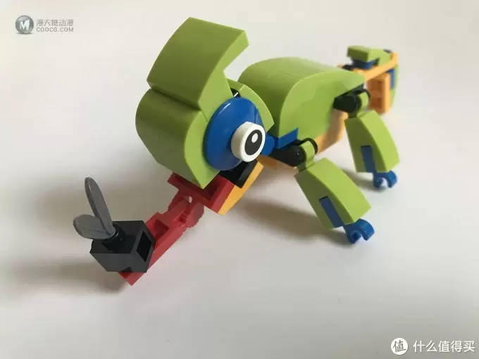 双11买了就要晒-乐高篇 篇四：#晒单大赛#LEGO 乐高 30477 Chameleon 七彩变色龙