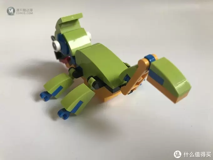 双11买了就要晒-乐高篇 篇四：#晒单大赛#LEGO 乐高 30477 Chameleon 七彩变色龙