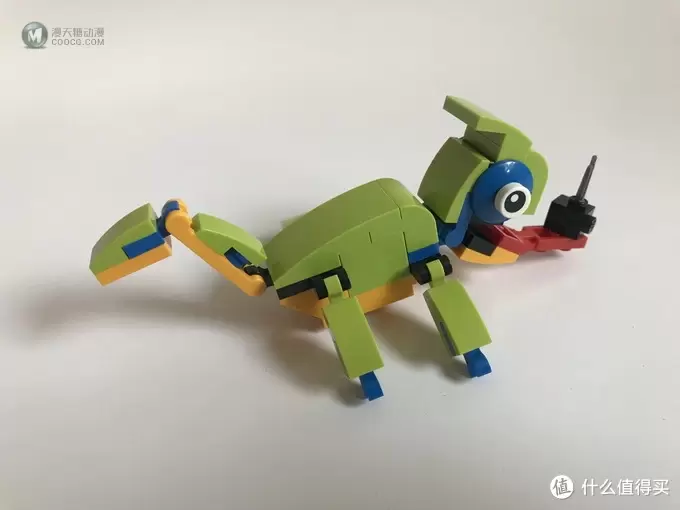 双11买了就要晒-乐高篇 篇四：#晒单大赛#LEGO 乐高 30477 Chameleon 七彩变色龙