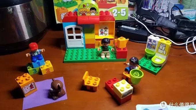 我是大玩家 篇三：#晒单大赛#给孩子的第一套LEGO—得宝系列10833幼儿园