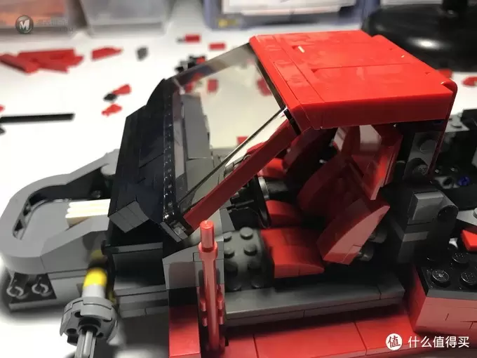 双11买了就要晒-乐高篇 篇五：#晒单大赛#LEGO 乐高 创意专家级别 10248 法拉利 F40 跑车