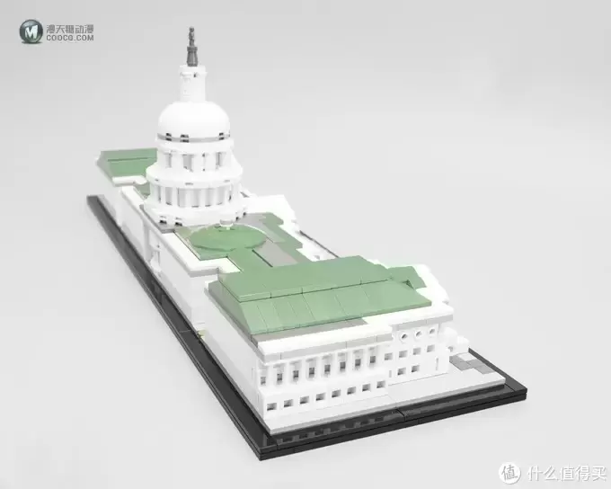 #晒单大赛#掌上旅游，带你游览到不了的地方—LEGO 乐高 建筑系列 21030 美国国会大厦 晒物