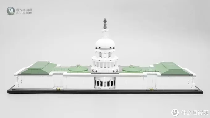 #晒单大赛#掌上旅游，带你游览到不了的地方—LEGO 乐高 建筑系列 21030 美国国会大厦 晒物