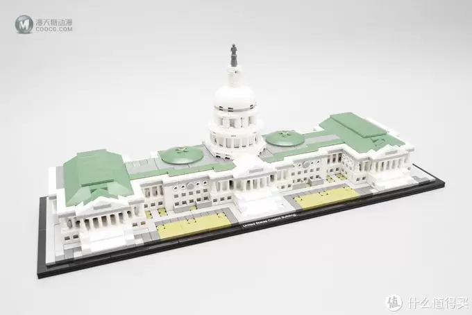 #晒单大赛#掌上旅游，带你游览到不了的地方—LEGO 乐高 建筑系列 21030 美国国会大厦 晒物