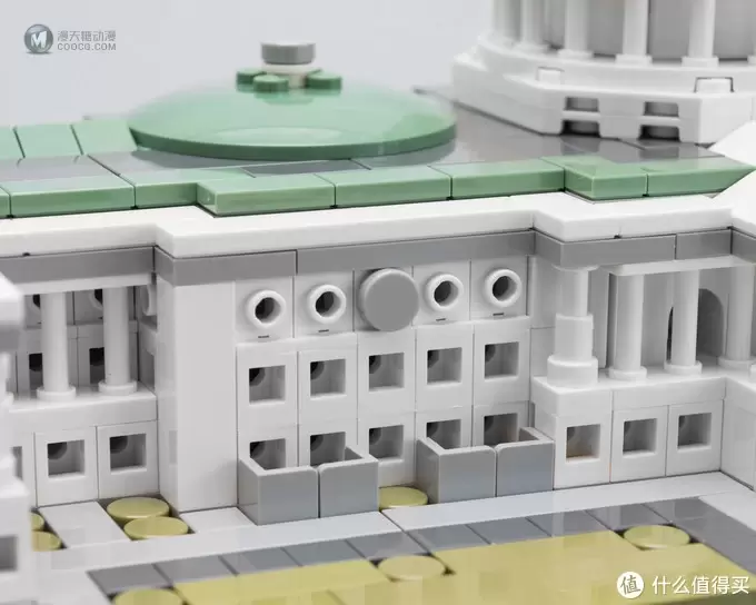 #晒单大赛#掌上旅游，带你游览到不了的地方—LEGO 乐高 建筑系列 21030 美国国会大厦 晒物