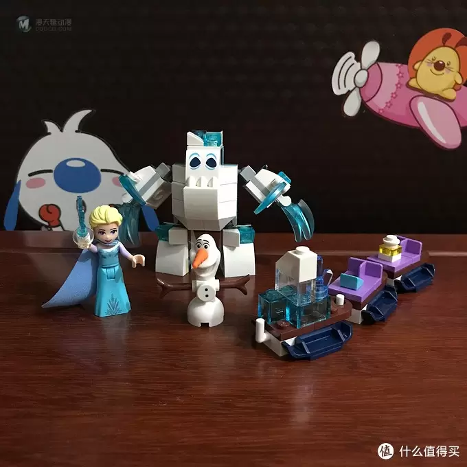 #原创新人#LEGO 乐高 41148 艾莎的魔法冰雪城堡 晒单