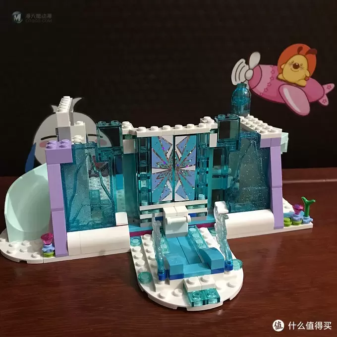 #原创新人#LEGO 乐高 41148 艾莎的魔法冰雪城堡 晒单