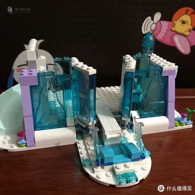 #原创新人#LEGO 乐高 41148 艾莎的魔法冰雪城堡 晒单