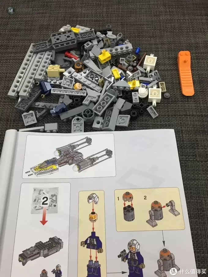 不惑大叔的legogo 篇十四：叫你声猹敢答应么—LEGO 乐高 75172 星战Y翼战机