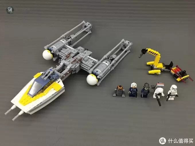 不惑大叔的legogo 篇十四：叫你声猹敢答应么—LEGO 乐高 75172 星战Y翼战机