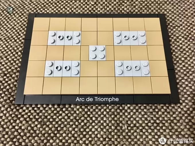 我的LEGO建筑系列 篇十二：21036 Arc De Triomphe 凯旋门