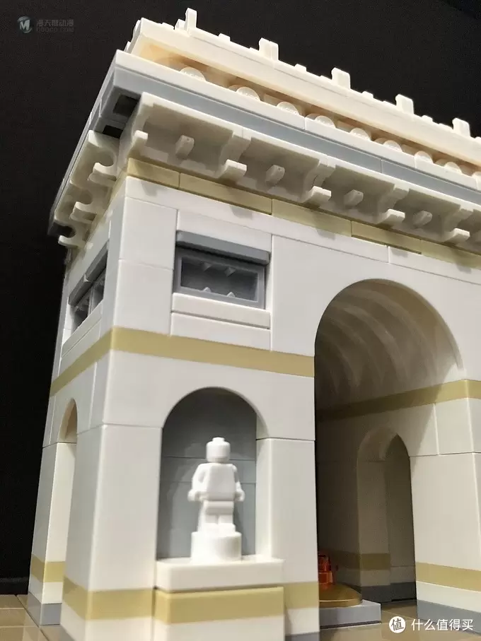 我的LEGO建筑系列 篇十二：21036 Arc De Triomphe 凯旋门