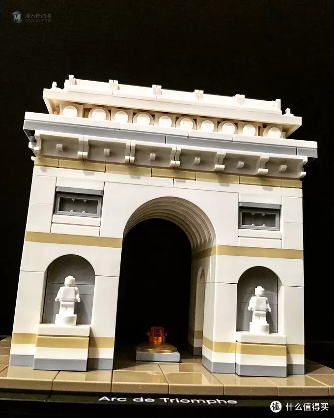 我的LEGO建筑系列 篇十二：21036 Arc De Triomphe 凯旋门