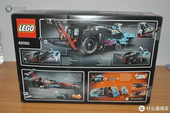 单反毁一生，LEGO穷三代 篇九十三：LEGO 乐高 Technic 机械组 42050 Drag Racer 直线加速赛车