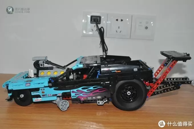 单反毁一生，LEGO穷三代 篇九十三：LEGO 乐高 Technic 机械组 42050 Drag Racer 直线加速赛车