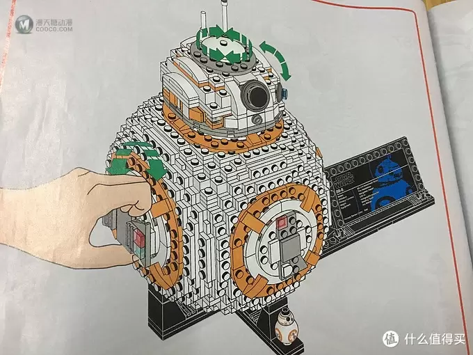 短得要命的开箱：LEGO Star Wars BB-8 宇航技工机器人75187