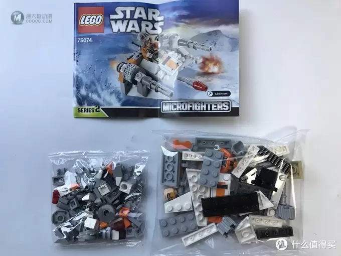 LEGO 乐高 拼拼乐 — 75072 & 75074 星战微载具系列