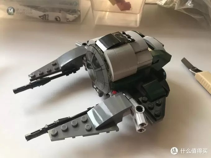 #本站首晒#LEGO 乐高 拼拼乐 — 75168 星战系列 尤达大师及星际战机