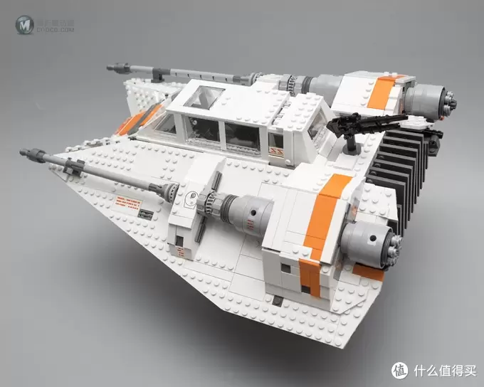 #本站首晒#白玉飞鼠—LEGO 乐高 星球大战 75144 雪地飞行艇 评测