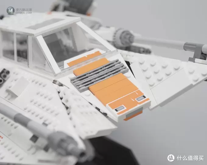 #本站首晒#白玉飞鼠—LEGO 乐高 星球大战 75144 雪地飞行艇 评测