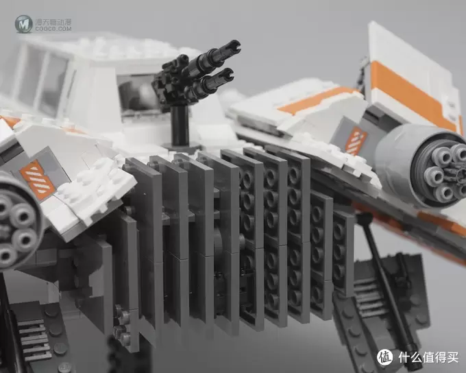 #本站首晒#白玉飞鼠—LEGO 乐高 星球大战 75144 雪地飞行艇 评测