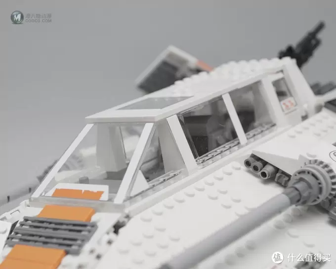 #本站首晒#白玉飞鼠—LEGO 乐高 星球大战 75144 雪地飞行艇 评测