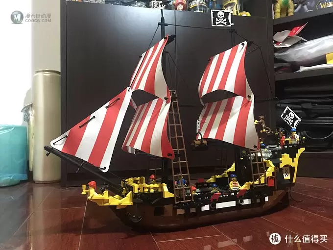 猴哥儿乐高之旅 篇四：#本站首晒#LEGO 6285 Black Seas Barracuda 黑海梭鱼号