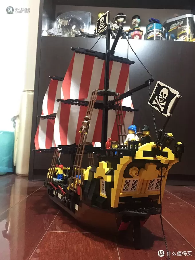 猴哥儿乐高之旅 篇四：#本站首晒#LEGO 6285 Black Seas Barracuda 黑海梭鱼号