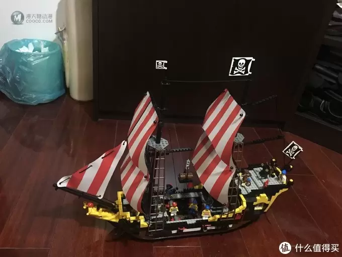 猴哥儿乐高之旅 篇四：#本站首晒#LEGO 6285 Black Seas Barracuda 黑海梭鱼号