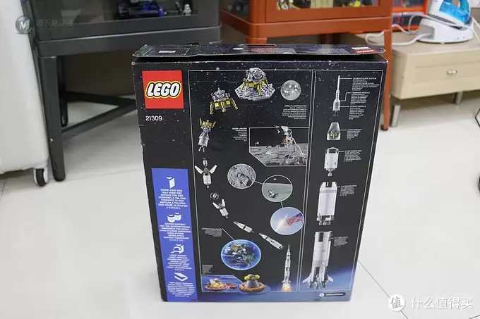 不惑大叔的legogo 篇十二：带我去月球，重力轻浮你我—LEGO 乐高 21309 土星五号火箭