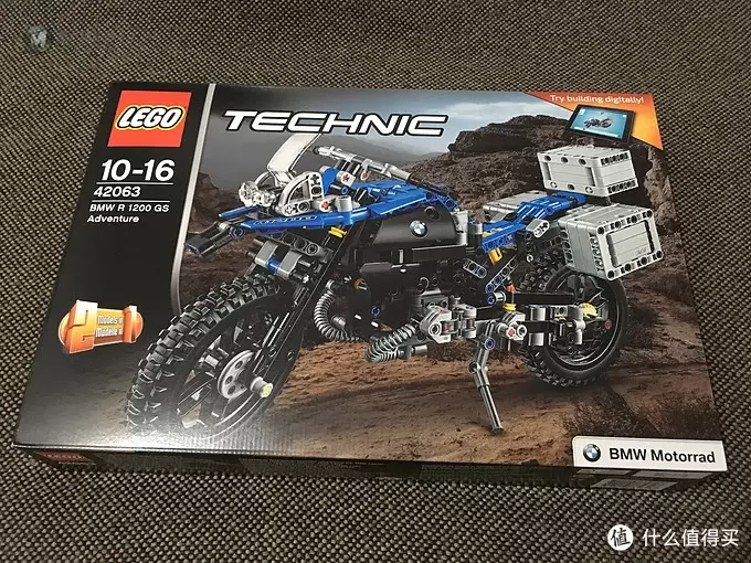 我的LEGO科技系列 篇二：买得起的宝马摩托 — BMW 宝马 42063 R1200 GS 摩托车