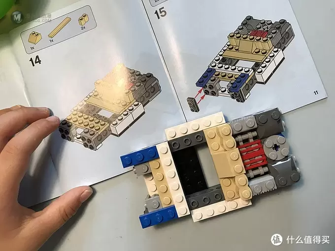 乐高这个大坑 篇二十三：#本站首晒# LEGO 乐高 创意百变三合一系列 31056 绿色敞篷车