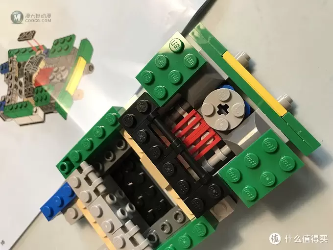 乐高这个大坑 篇二十三：#本站首晒# LEGO 乐高 创意百变三合一系列 31056 绿色敞篷车