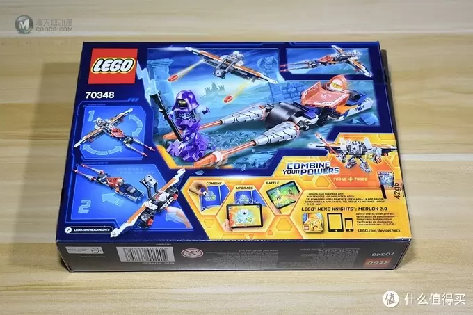 LEGO Nexo Knights 篇十三：组合新玩法——LEGO 乐高 70348 & 70366 开箱测试