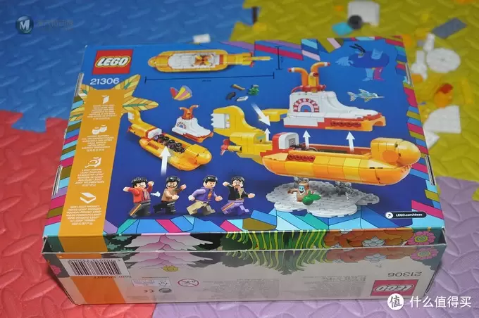 单反毁一生，LEGO穷三代 篇九十：LEGO 乐高 Ideas 创意系列 21306 披头士黄色潜水艇