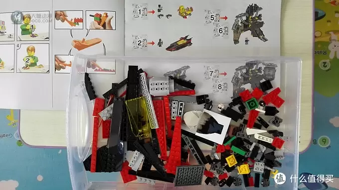 LEGO 乐高 70909 蝙蝠洞突袭 开箱拼玩记录