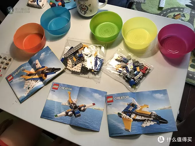 乐高这个大坑 篇二十四：LEGO 乐高 CREATOR 31042 创意百变三合一系列 超级滑翔机