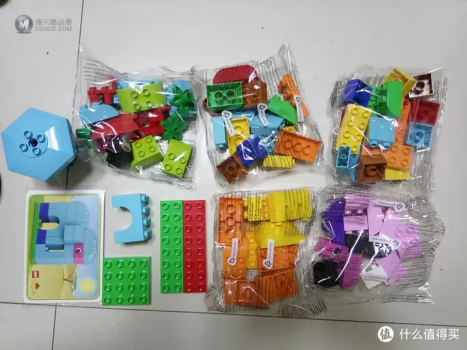 第一次买乐高得宝—LEGO得宝基础颗粒10848与10853拆解晒单