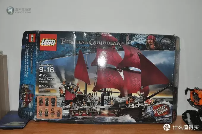 单反毁一生，LEGO穷三代 篇八十九：LEGO 乐高 4195 Queen Anne‘s Revenge 安娜女王复仇号