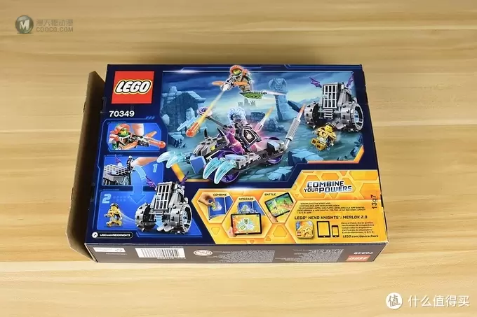 LEGO 乐高 Nexo Knights 篇十二：70349  雷电女巫的机关监狱战车 开箱