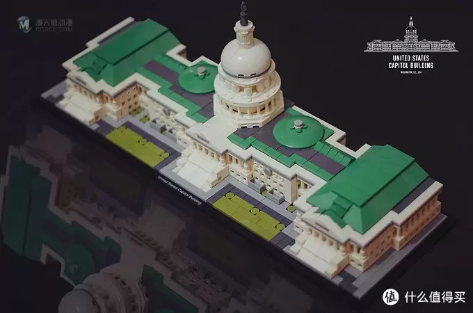 我的LEGO建筑系列 篇九：21030 United States Capitol Building