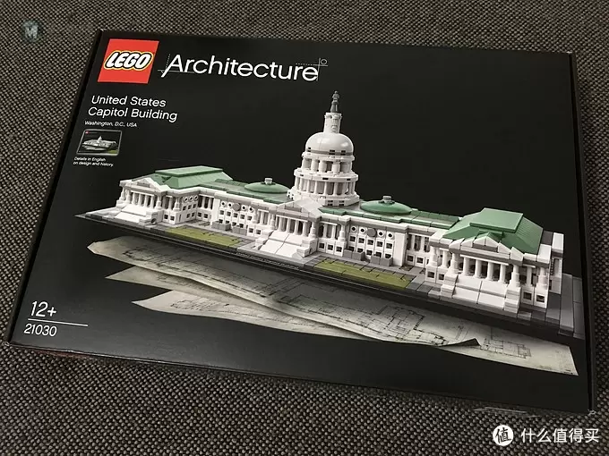 我的LEGO建筑系列 篇九：21030 United States Capitol Building