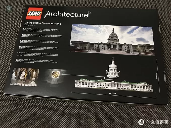 我的LEGO建筑系列 篇九：21030 United States Capitol Building