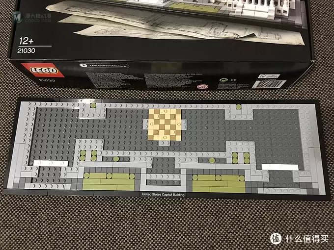 我的LEGO建筑系列 篇九：21030 United States Capitol Building