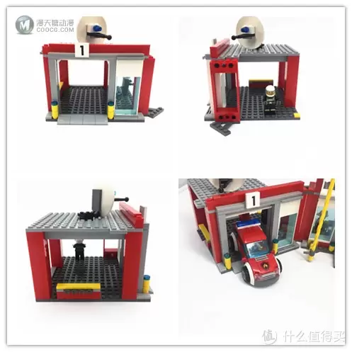 熊孩子的父亲节礼物 — LEGO 乐高 城市系列消防总局60110