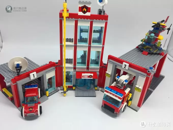 熊孩子的父亲节礼物 — LEGO 乐高 城市系列消防总局60110