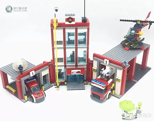 熊孩子的父亲节礼物 — LEGO 乐高 城市系列消防总局60110