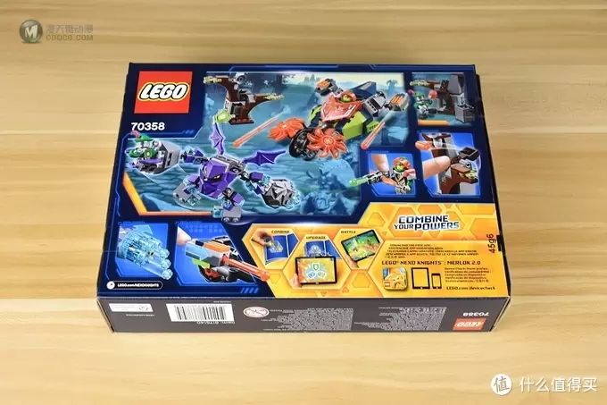 LEGO 乐高 Nexo Knights 篇十一：欢乐6·1   70358 阿隆的战车